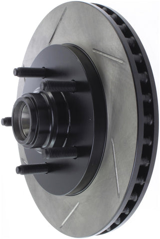 StopTech Power Slot 12/99-11/04 Ford F150 2WD Lightning Front Right Slotted Rotor - 126.65081SR