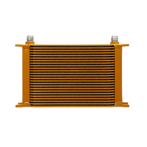 Mishimoto Universal 25-Row Oil Cooler - Gold - MMOC-25G