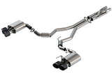 Borla 2020 Ford GT500 5.2L AT 3in ATAK CatBack Exhaust w/ Carbon Fiber Tips - 140837CF