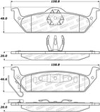 StopTech Street Brake Pads - 308.09630