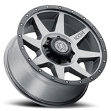 ICON Rebound 20x9 8x170 6mm Offset 5.25in BS Titanium Wheel - 1820908152TT