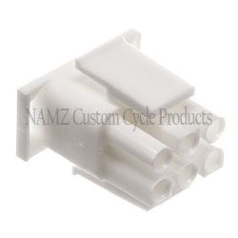 NAMZ AMP Mate-N-Lock 6-Position Female Wire Plug Connector w/Wire & Interface Seals - NA-350715-1