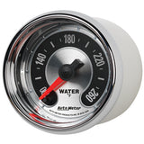 Autometer American Muscle 52mm Full Sweep Electric 100-260 Deg F Water Temperature Gauge - 1255