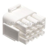 NAMZ AMP Mate-N-Lock 12-Position Female Wire Plug Connector w/Wire & Interface Seals - NA-350735-1