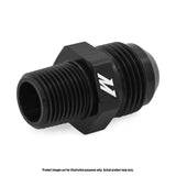 Mishimoto Aluminum -4AN to 1/4 NPT Fitting - Black - MMFT-ADA-0414