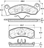 StopTech Performance Brake Pads - 309.04310