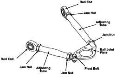 SPC Performance GM Full Size Pro Series Front Adjustable Upper Control Arm (Race Only) (Race Only) - 92054