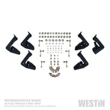 Westin Ford 1999-2016 F-250/350/450/550 Crew Cab HDK Stainless Drop Nerf Steps  - Textured Black - 56-113352