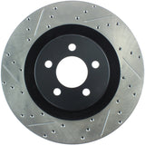 StopTech SportStop 06-09 Chrysler SRT-8 Front Right Drilled & Slotted Rotor - 127.63063R