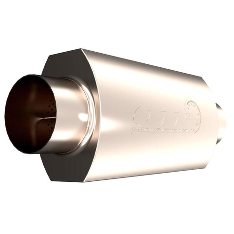 QTP 4in Weld-On 304SS AR3 Muffler - 12400