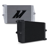 Mishimoto Heavy-Duty Oil Cooler - 10in. Opposite-Side Outlets - Black - MMOC-OO-10BK