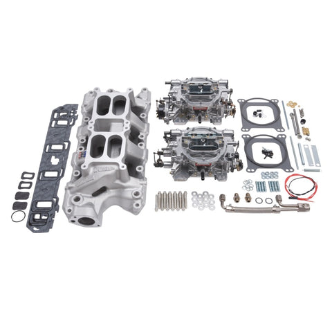 Edelbrock Dual Quad Kit RPM Air-Gap 289-302 Ford - 2035