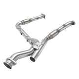 Kooks 17-19 Ford F150 Raptor EcoBoost 3.5L V6 3in Stainless GREEN Catted Turbo Down Pipes - 13623300