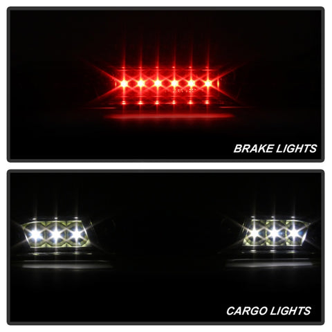 xTune 15-17 Ford F-150 (Not LED Brake/BLIS Tail Compat.)LED 3RD Brake Lght Blk BKL-JH-FF15015-LED-BK - 9040849