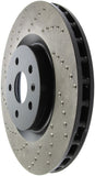 StopTech Drilled Sport Brake Rotor - 128.62124R