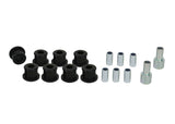 Whiteline Plus 10/89-8/94 Mazda 323 BG Astina / Familia Rear Inner & Outer Control Arm Bushing Kit - W61753