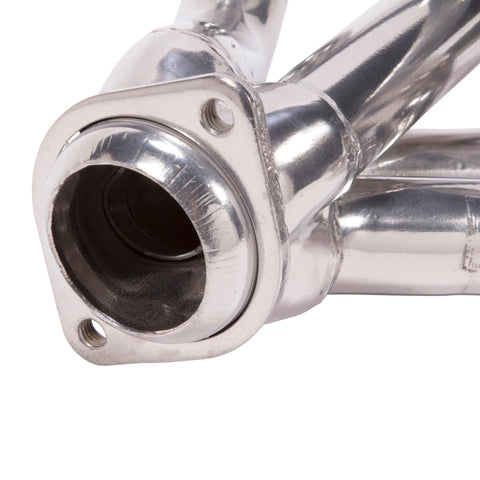 BBK 93-96 Chevrolet Impala SS Shorty Tuned Length Exhaust Headers - 1-5/8 Silver Ceramic - 15950