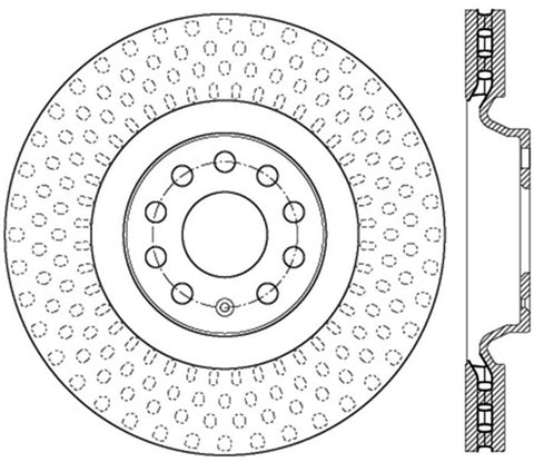 StopTech Slotted Sport Brake Rotor - 126.33144SL