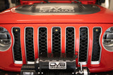 DV8 Offroad 2018+ Jeep JL Grill Amber Marker Lights - GRJL-02