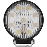 Westin LED Work Utility Light Round 5 inch Spot w/3W Epistar - Black - 09-12006A