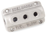 Edelbrock Fuel Block Triple As Cast - 1285