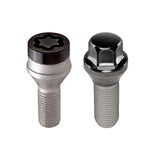 McGard 5 Lug Hex Install Kit w/Locks (Cone Seat Bolt) M12X1.5 / 17mm Hex / 25.5mm Shank L. - Black - 67179BK