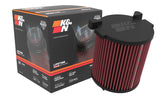 K&N 03 Audi A3 L4-1.6L Drop In Air Filter - E-2014