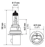 Hella Bulb 9007 12V 65/55W Px29T T4625 +50(2) - 9007P50TB