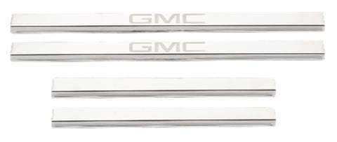 Putco 2020 GMC Sierra LD/HD - Crew Cab (4pc) w/ GMC Etching SS Door Sills - 95183GM-2