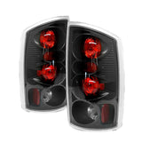 Spyder Dodge Ram 02-06 1500/Ram 2500/3500 03-06 Euro Style Tail Lights Black ALT-YD-DRAM02-BK - 5002525