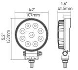 Hella ValueFit Work Light 5RD 1.0 LED MV LR LT - 357100002