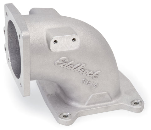 Edelbrock EFI Intake Elbow Universal 100 Deg 95mm T B to 4500 Dominator Flange Tall Profile - 3814