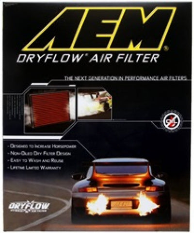 AEM 11 Jeep Grand Cherokee / 11 Durango 9.625in O/S L x 8.875in O/S W x 2.375in H DryFlow Air Filter - 28-20457