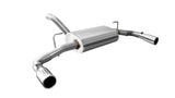 Corsa 18+ Jeep Wrangler JL 2.5in Dual Rear Exit Polished Tips Touring Axle-Back Exhaust - 21016