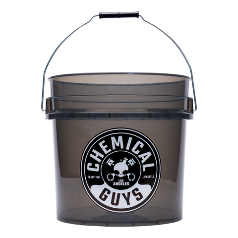 Chemical Guys Heavy Duty Detailing Bucket Smoked Black (4.5 Gal) - ACC108