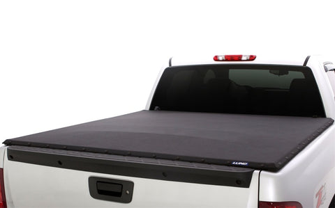 Lund 04-15 Nissan Titan (6.5ft. Bed w/o Utility TRack) Genesis Elite Snap Tonneau Cover - Black - 90981