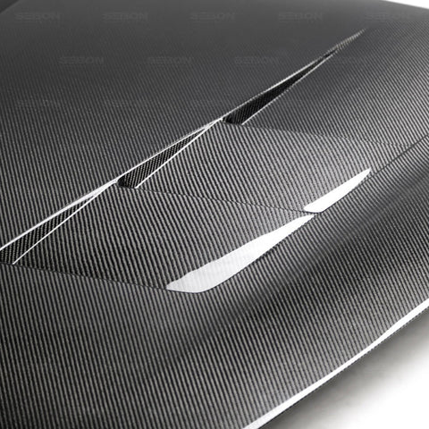 Seibon 18-19 Kia Stinger TS Carbon Fiber Hood - HD18KIST-TS