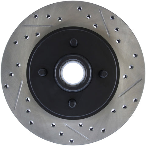 StopTech Slotted & Drilled Sport Brake Rotor - 127.61026L