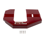 Wehrli 13-23 Dodge Cummins 6.7L Fabricated Aluminum Engine Cover - WCFab Red - WCF100730-RED