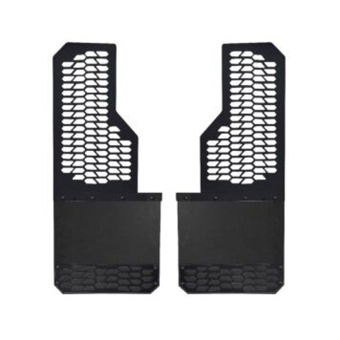 Putco 11-16 Ford SuperDuty - Set of 2 (Excl Dually Rear) Mud Skins - HDPE w/ Hex Shield - 78250