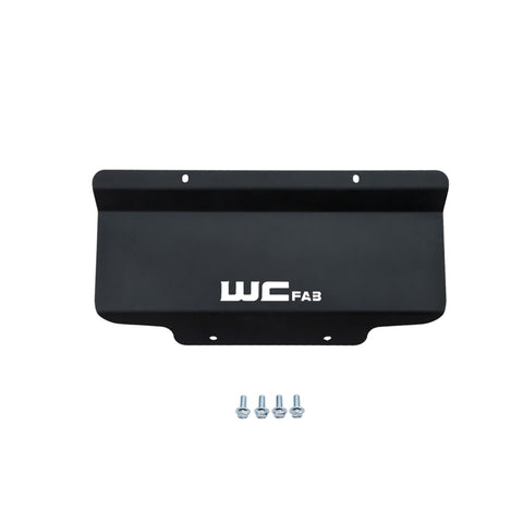 Wehrli 11-19 GM Duramax 6.6L Lower Splash Shield Kit - Gun Metal - WCF100432-GM