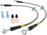 StopTech Stainless Steel Front Brake Lines 91-95 Toyota MR2 - 950.44013