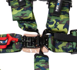 NRG SFI 16.1 5pt 3in. Seat Belt Harness/ Latch Link - Camo - SBH-5PCCAMO-620