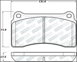 StopTech Street Select 09-18 Nissan GT-R Rear Brake Pads - 305.13830