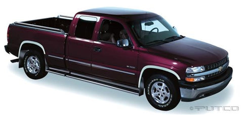 Putco 00-06 GMC Yukon XL - (Does not Fit Denali) Full SS Fender Trim - Covers Factory Fender Flare - 97110