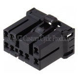 NAMZ AMP Multilock 8-Position Female Wire Plug Housing (HD 73158-96BK) - NA-173850-2