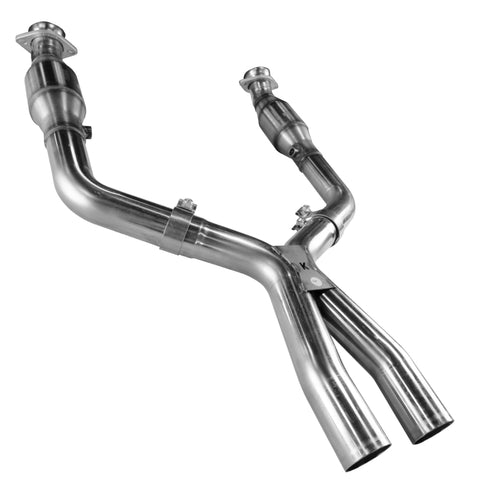 Kooks 05-10 Ford Mustang GT 4.6L 3V Auto/Manual 3in x 2 1/2in OEM Cat X Pipe Kooks HDR Req - 11313210