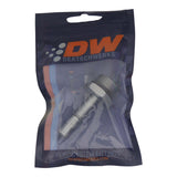 DeatschWerks 10AN ORB Male to 3/8in Male EFI Quick Connect Adapter - Anodized DW Titanium - 6-02-0125