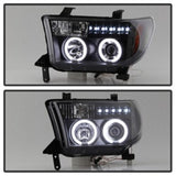 Spyder Toyota Tundra 07-13 Projector Headlights CCFL Halo LED Blk PRO-YD-TTU07-CCFL-BK - 5030306