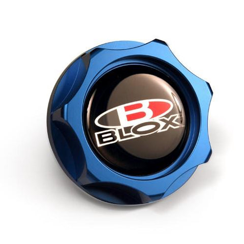 BLOX Racing Billet Honda Oil Cap - Blue - BXAC-00501-BL